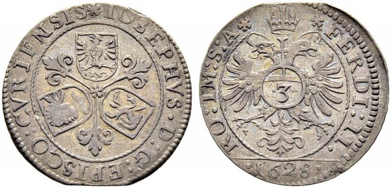 SCHWEIZ. GRAUBÜNDEN. Die Münzen des Bistums Chur. Joseph Mohr von Zernez, 1627-1...