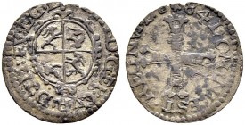 SCHWEIZ. GRAUBÜNDEN. Die Münzen des Bistums Chur. Ulrich VI. Von Mont, 1661-1692. Bluzger 1684, Chur. 0.41 g. Tr. 211. D.T. 1503b. HMZ 2-441b. Selten ...