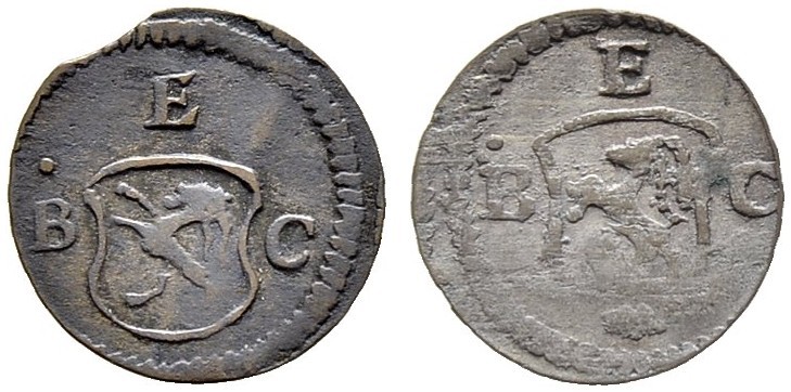 SCHWEIZ. GRAUBÜNDEN. Die Münzen des Bistums Chur. Ulrich VII. Von Federspiel, 16...