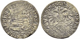 SCHWEIZ. GRAUBÜNDEN. Die Münzen der Herrschaft Haldenstein. Thomas I. von Schauenstein-Ehrenfels, 1609-1628. Halbdicken (12 Kreuzer) o. J., Haldenstei...
