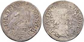SCHWEIZ. GRAUBÜNDEN. Die Münzen der Herrschaft Haldenstein. Thomas I. von Schauenstein-Ehrenfels, 1609-1628. Dicken o. J., Haldenstein. Hüftbild des F...