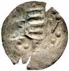 SCHWEIZ. GRAUBÜNDEN. Die Münzen der Herrschaft Haldenstein. Thomas I. von Schauenstein-Ehrenfels, 1609-1628. Einseitiger Pfennig o. J., Haldenstein. K...
