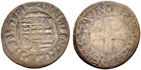 SCHWEIZ. GRAUBÜNDEN. Die Münzen der Herrschaft Haldenstein. Thomas I. von Schauenstein-Ehrenfels, 1609-1628. Bluzger o. J., Haldenstein. Spanisches, f...