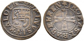 SCHWEIZ. GRAUBÜNDEN. Die Münzen der Herrschaft Haldenstein. Thomas I. von Schauenstein-Ehrenfels, 1609-1628. Bluzger o. J., Haldenstein. Spanisches, f...