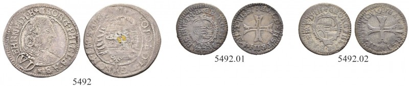 SCHWEIZ. GRAUBÜNDEN. Die Münzen der Herrschaft Haldenstein. Georg Philipp von Sc...