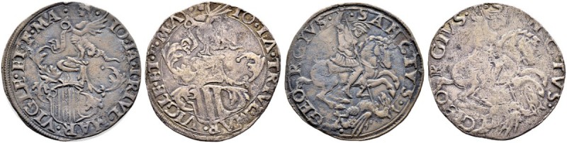 SCHWEIZ. GRAUBÜNDEN. Misox. Johann Jakob Trivulzio, 1487-1518. Lot. Cavallotto o...