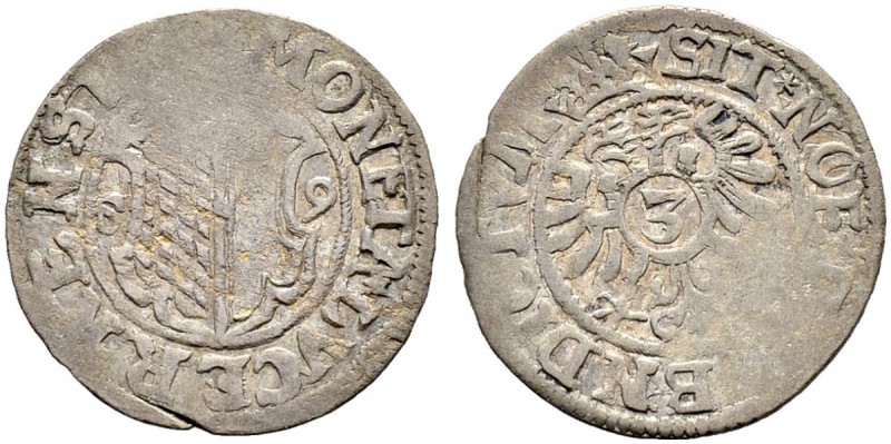 SCHWEIZ. LUZERN. Groschen 1598 (8 9), Luzern. Grosses, geschweiftes Luzernerwapp...
