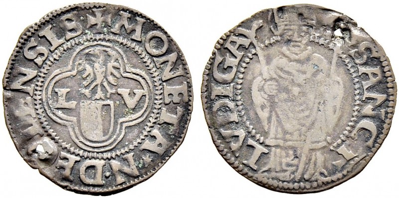 SCHWEIZ. LUZERN. Beischlag o. J., Desana. Delfino Tizzone oder Antonio Maria Tiz...