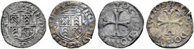 SCHWEIZ. NEUENBURG / NEUCHÂTEL. Heinrich I. 1573-1595. Lot. Kreuzer 1594, Neuchâtel & Kreuzer 1595. HMZ 2-680h, i. Schön-sehr schön / Fine-very fine....