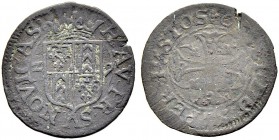 SCHWEIZ. NEUENBURG / NEUCHÂTEL. Heinrich II. 1595-1663. Kreuzer 1629, Neuchâtel. Variante mit vierfeldigem Wappen zwischen der minderen Jahreszahl. 1....