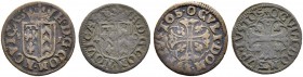 SCHWEIZ. NEUENBURG / NEUCHÂTEL. Heinrich II. 1595-1663. Lot. Kreuzer 1631, Neuchâtel & Kreuzer 1640. D.T. 1645b, c. HMZ 2-688v, w. Fast sehr schön / A...