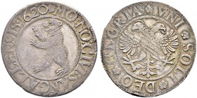 SCHWEIZ. ST. GALLEN. Die Münzen von Stadt und Kanton St. Gallen. Dicken 1620, St. Gallen. 7.59 g. TZN 76a. D.T. 1402d. HMZ 2-899d. Kleines Zainende un...