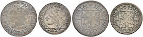 SCHWEIZ. ST. GALLEN. Die Münzen von Stadt und Kanton St. Gallen. Lot. Batzen 1621, St. Gallen. Typ grosser Durchmesser mit Bär zwischen Jahreszahl & B...