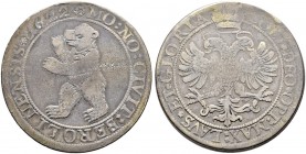 SCHWEIZ. ST. GALLEN. Die Münzen von Stadt und Kanton St. Gallen. Taler 1622, St. Gallen. Manipulierte Fälschung, bei der die Umschrift beim Wort „SANG...