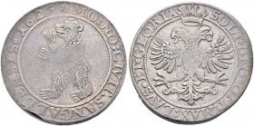 SCHWEIZ. ST. GALLEN. Die Münzen von Stadt und Kanton St. Gallen. Taler 1623, St. Gallen. 27.58 g. TZN 70a. D.T. 1400m. HMZ 2-897d. Minimales Zainende ...