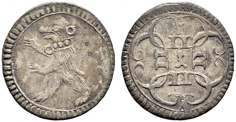SCHWEIZ. ST. GALLEN. Die Münzen von Stadt und Kanton St. Gallen. Kreuzer o. J., ...