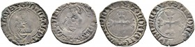 SCHWEIZ. WAADT / VAUD. Guillaume de Challand, 1406-1431. Lot. Trésel o. J., Lausanne. Prägeperiode: „nouvelle monnaie“ ab 1420. Dolivo (SMK II) 45. HM...