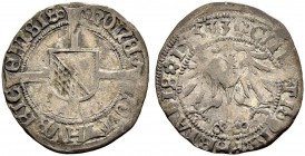 SCHWEIZ. ZÜRICH. Zürich, Stadt. Schilling 1533, Zürich. 1.28 g. Hürlimann 1047 var. HMZ 2-1130j. Selten / Rare. Doppelschlag / Double struck. Schön-se...