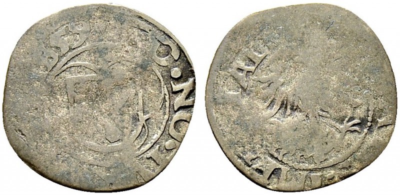 SCHWEIZ. ZÜRICH. Zürich, Stadt. Sechser 1559, Zürich. 0.69 g. Hürlimann 1126. HM...