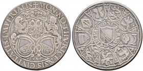 SCHWEIZ. ZÜRICH. Zürich, Stadt. Taler 1559, Zürich. Mzmstr. Stampfer. Rv. Kl. Zürcherwappen. Wappenkreis. 27.77 g. Hürlimann 516. HMZ 2-1123i. Aus Fas...
