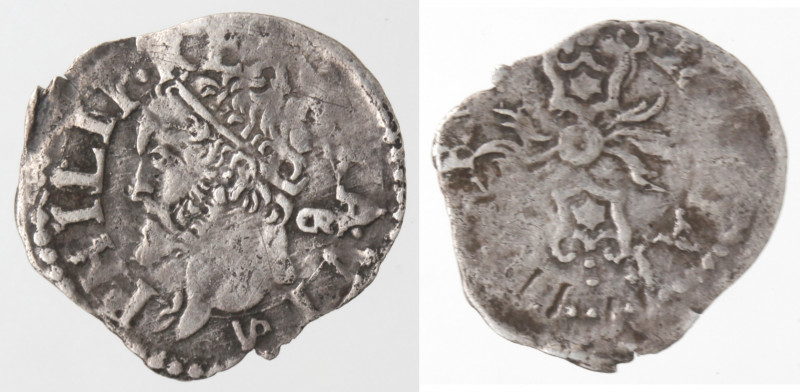 Zecche Italiane. Napoli. Filippo II. 1554-1556. Grano. Ag. Mag. 90/1. Peso gr. 0...