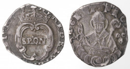 Napoli. Repubblica Napoletana. 1647-1648. 15 Grana 1648. GAC S. Ag.