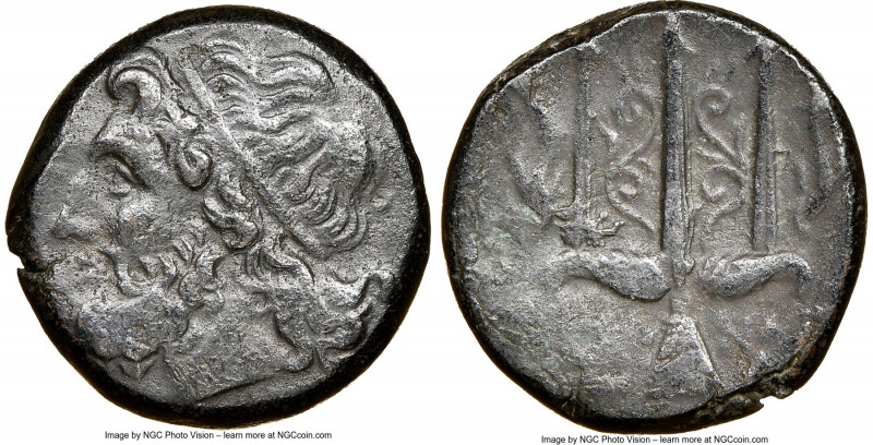 SICILY. Syracuse. Hieron II (ca. 275-215 BC). AE litra (19mm, 10h). NGC Choice V...