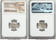 MACEDONIAN KINGDOM. Alexander III the Great (336-323 BC). AR drachm (18mm, 10h). NGC Choice AU. Posthumous issue of Ionia, Magnesia ad Maeandrum, 319-...