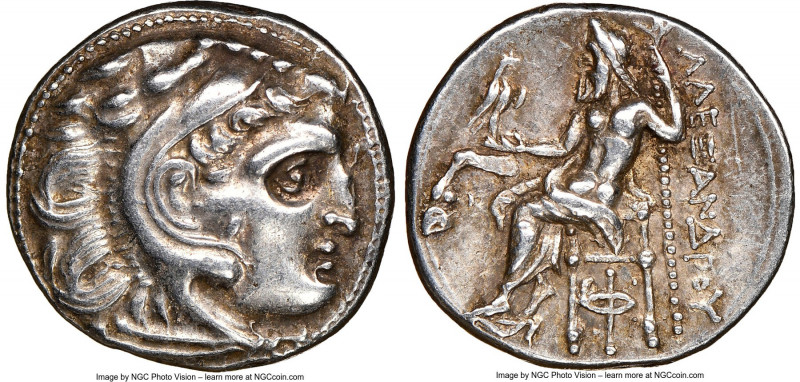 MACEDONIAN KINGDOM. Alexander III the Great (336-323 BC). AR drachm (18mm, 4.26 ...