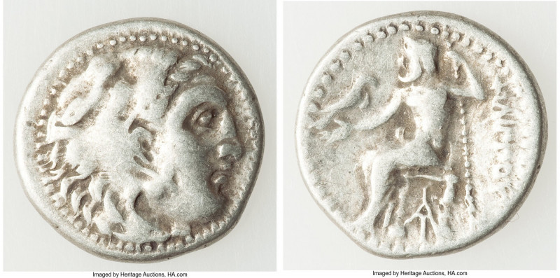 MACEDONIAN KINGDOM. Philip III Arrhidaeus (323-317 BC). AR drachm (18mm, 4.08 gm...