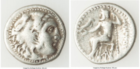 MACEDONIAN KINGDOM. Philip III Arrhidaeus (323-317 BC). AR drachm (18mm, 4.08 gm, 12h). About Fine. Magnesia ad Maeandrum, ca. 323-319 BC. Head of Her...