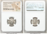 THRACIAN KINGDOM. Lysimachus (305-281 BC). AR drachm (18mm, 1h). NGC XF. Posthumous issue of 'Colophon' in the name and types of Alexander III the Gre...