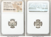 IONIA. Miletus. Ca. early 3rd century BC. AR drachm (16mm, 12h). NGC Choice VF. Posthumous issue in the name and types of Alexander III the Great of M...