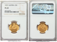 Republic gold Prooflike 25 Schilling 1937 PL63 NGC, KM2856. Mintage: 7,660. 

HID09801242017

© 2020 Heritage Auctions | All Rights Reserved