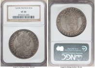 Louis XIV Ecu 1650-K VF30 NGC, Bordeaux mint, KM155.9. 

HID09801242017

© 2020 Heritage Auctions | All Rights Reserved