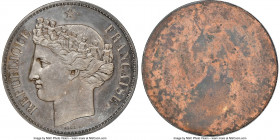 Republic silvered bronze Essai 5 Francs 1848 MS62 NGC, Maz-1269b. Uniface reverse. 

HID09801242017

© 2020 Heritage Auctions | All Rights Reserve...