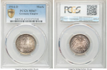 Wilhelm II 3-Piece Lot of Certified Marks 1914-D MS67 PCGS, Munich mint, KM14. Sold as is, no returns. 

HID09801242017

© 2020 Heritage Auctions ...