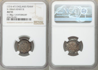 Henry III (1216-1272) Penny ND (1216-1247) AU55 NGC, Cantebury mint, S-1356A. 1.38gm. Blush tinted graphite toning. 

HID09801242017

© 2020 Herit...