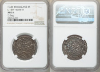 Henry VI (1st Reign, 1422-61) Groat ND (1431-33) AU55 NGC, London mint, Pincone-mascle Issue, S-1874. 3.76gm. 

HID09801242017

© 2020 Heritage Au...