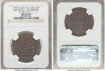 3-Piece Lot of Certified Assorted Condor Tokens NGC, 1) Middlesex. Skidmore's copper 1/2 Penny Token 1795 - MS62 Brown, D&H-480 2) Suffolk. Beccles co...