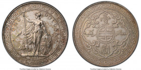Victoria Trade Dollar 1898-B AU Details (Cleaned) PCGS, Bombay mint, KM-T5, Prid-6. A collectible type, the obverse having retoned with spots of gentl...
