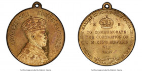 Edward VIII brass "Coronation" Medal 1937-Dated UNC Details (Environmental Damage) PCGS, Giordano-CM299a. 

HID09801242017

© 2020 Heritage Auctio...