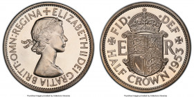 Elizabeth II Proof 1/2 Crown 1953 PR65 Cameo PCGS, KM893, S-4137A. 

HID09801242017

© 2020 Heritage Auctions | All Rights Reserved