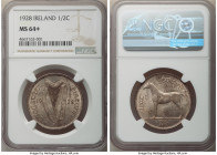 Free State 8-Piece Certified Mint Set 1928 NGC, 1) Farthing - MS63 Brown, KM1 2) 1/2 Penny - MS63 Brown, KM2 3) Penny - MS63 Brown, KM3 4) 3 Pence - M...
