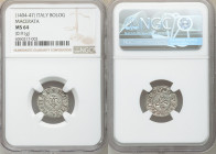 Macerata. Anonymous Bolognino ND (1404-1447) MS64 NGC, Biaggi-1096. 18mm. 0.91gm. 

HID09801242017

© 2020 Heritage Auctions | All Rights Reserved...
