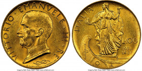 Vittorio Emanuele III gold 100 Lire 1931-R MS63 NGC, Rome mint, KM72. AGW 0.2546 oz.

HID09801242017

© 2020 Heritage Auctions | All Rights Reserv...