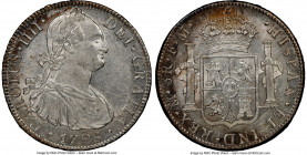 Charles IV 8 Reales 1798 Mo-FM AU58 NGC, Mexico City mint, KM109.

HID09801242017

© 2020 Heritage Auctions | All Rights Reserved