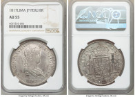Ferdinand VII 8 Reales 1817 LM-JP AU55 NGC, Lima mint, KM117.1. Bold strike, gray-blue tone. 

HID09801242017

© 2020 Heritage Auctions | All Righ...