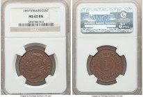 British Colony. Victoria Cent 1897 MS62 Brown NGC, KM16. 

HID09801242017

© 2020 Heritage Auctions | All Rights Reserved