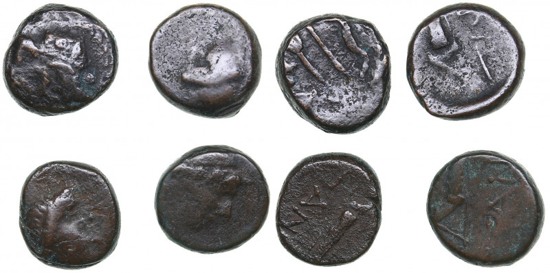 Bosporus Kingdom, Pantikapaion Æ obol (4)
F-VF